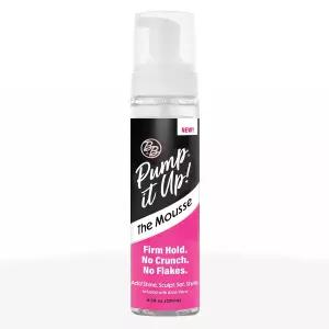 브로너 브라더스 펌프 잇 업! 무스 펌 홀드 헤어 스타일링 크런치 플레이크 없음 알로에 베라 주입