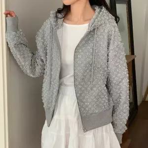 [하프클럽/다잇템]여자 주머니 덤블 2WAY 봄아우터 벌룬 후드집업