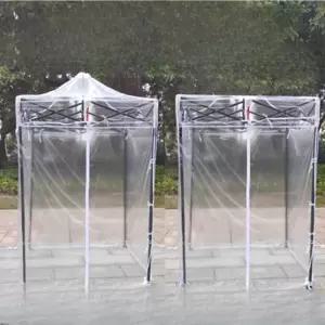 캐노피 바람막이 야외용 방진 방한막 대기부스 텐트 소형