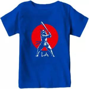 야구 팬들을 위한 로스앤젤레스 사무라이 키드 티셔츠