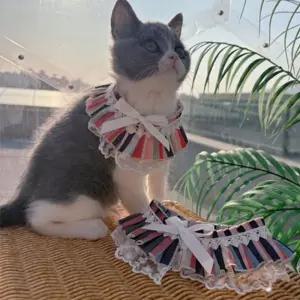 코코아허니 205H 오채케이프고양이 턱받이 동물 스카프 용품 강아지용품