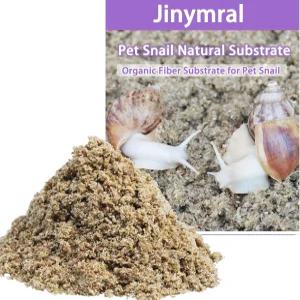 Jinymral 3.5온스 반려동물 달팽이 기질 탱크에 이상적인 천연 보습제