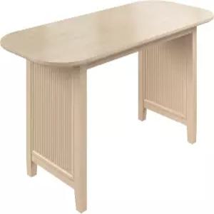 부시 홈 71인치 식탁 플룻 베이스 디자인 카밀 컬렉션 내추럴 버치 마감