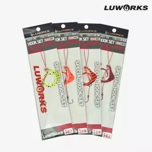 [하프클럽/머털낚시]루웍스 타이라바 훅셋 쿠루쿠루 리얼파동 SW 훅세트 LWT-78