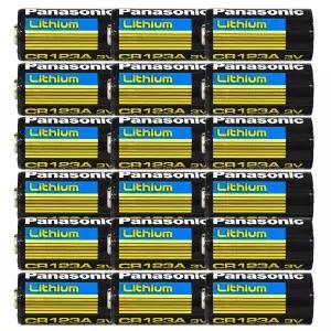파나소닉 리튬 CR123A 3V 포토 배터리16팩