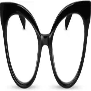 2SeeLife 오버사이즈 TR-90 여성용 고양이 안경 - 좁은 중간 사이즈 핏 내구성 있고 튼튼한 프레임