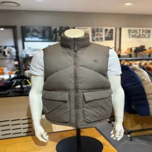 [팀버랜드] 팀버랜드 A44C3 BK0 유틸리티 다운 푸퍼 베스트 브라운