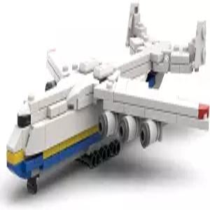 An225 장난감 비행기 조립 블록 세트 225 모형 거실 장식 182개 친구를 위한 선물