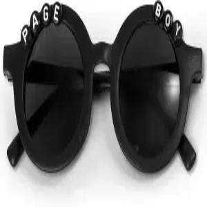 팬타이드 플라워 걸 페이지 보이 선글라스 링 베어러 데이지 플로라 원형 웨딩 파티 액세서리 선물