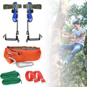 안전벨트 사냥 과일 따기 코코넛 수확을 위한 2클로우 클라이밍 장비로 미끄럼 방지 나무 등반이 가능하며
