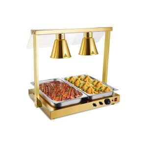뷔페 워머기 음식 보온 중탕기 A1 조명 국통 호텔 220v 한식뷔페 스프 A3 4구