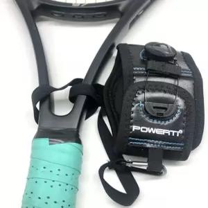 포핸드 백핸드 발리를 위한 유캉 테니스 스윙 손목 트레이닝 보조 도구 및 손목밴드 그린 YK 푸볼 볼 제공