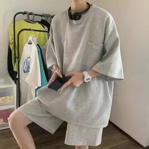 5부 세트 위아래셋업 트레이닝 운동복 베이직셋업