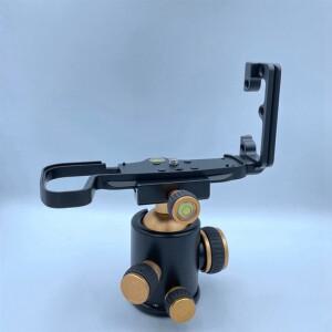 캐논 호환 EOS R8용 퀵 릴리즈 플레이트 RP 카메라 스태빌라이저 수직 라켓 핸들 L 홀더 핸드 그립