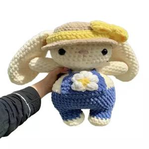 아우얼스룸 뜨개 애착 인형 만들기 패키지 봉제 토끼 DIY 코바늘 손뜨개