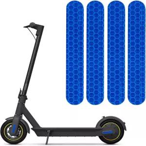 나인봇 맥스 G30 전기 스쿠터 장식 액세서리와 호환되는 TOMALL 자가 접착 야간 반사 스티커 방수 경고