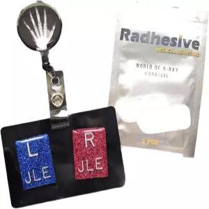 엑스레이 테크 번들 마커 대형 직사각형 배지 릴 홀더 방사형