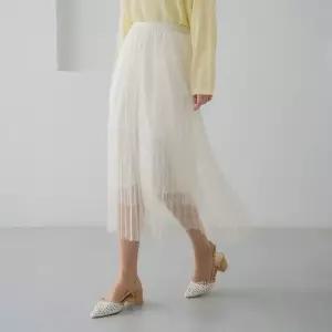 엄마옷 마담4060 망사셔링밴딩스커트 -QSK2603004-