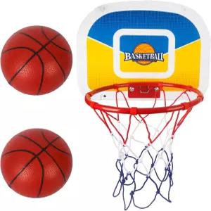 설치하기 쉬운 2개의 미니 농구공이 있는 트램펄린 농구 후프 덩크용 업그레이드된 직선 및 곡선 폴에 적합