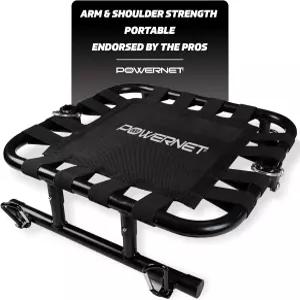 파워넷 야구 소프트볼 맥스컨트롤 트램펄린 뒷 어깨 근력 증가 팔 개선 손쉬운 보관 및 휴대성을 위한 접힘