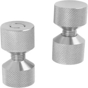 2pcs 알루미늄 2홀 플랜지 핀 산화 저항 정렬 도구 기계 조립용 얼라이너 사용하기 쉬운 방법