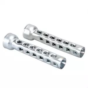 할리 로드 글라이드 킹 스트리트 글라이드를 위한 YDLMT 2인치 O.D 배기 머플러 파이프 1 7/8인치 x 8인치