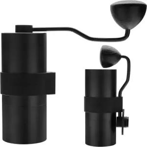 Normcore 수동 커피 그라인더 V2 49mm 티타늄 플랫 버 내부 조절식 설정 이중 베어링 포지셔닝 고정밀 핸드