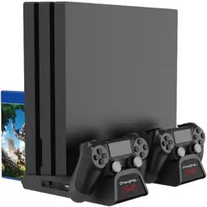 플레이스테이션 4 액세서리 키트용 SOTY 쿨링 스탠드 PS4 슬림/프로/플레이스테이션 콘솔용 팬 스테이션