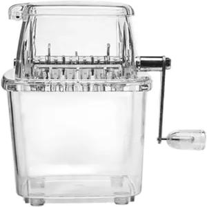 가정용 Ywzmsd 스 크러셔 수동 핸드 크랭크 면도용 스노우 콘 기계 슬러시 및 음료