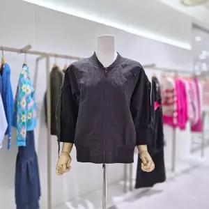 [AK원주점]  바스락 스트랩 포인트 집업 블루종 점퍼 SH06JP400