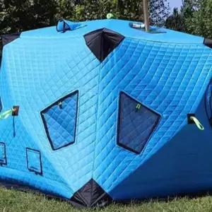 원터치 텐트 캠핑 보온 백패킹 동계 겨울용 야외 방풍