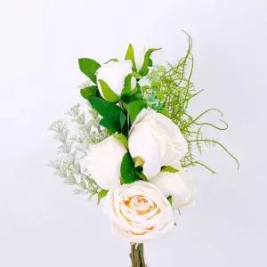 [골드스마일]조화 꽃다발 웨딩 촬영 소품 플라워 조화 세트