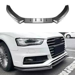 아우디 A4 S4 프론트 범퍼 호환 립 13-16 디퓨저 커버 B8.5 스플리터 튜닝