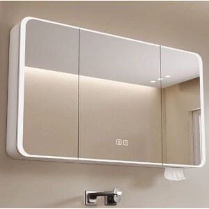 욕실 거울 수납장 벽걸이형 400 800X600 보니장 설치 슬라이딩