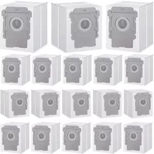 로봇 룸바 i7 i7+ i3+ i8+ i5+ i4+ i6+ j7+ s9 플러스 가방 자동 먼지 처리 가방과 호환되는 18팩 진공