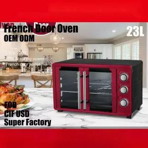 가정용 양문형 전기오븐 프랑스식 다기능 베이킹 미니오븐 고급형 홈베이킹 오븐기