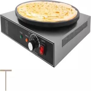 전기 크레페 제조기 1700 w 110 v 평판 그리들 온도 조절 기능 가정 및 상업용 논스틱 기계