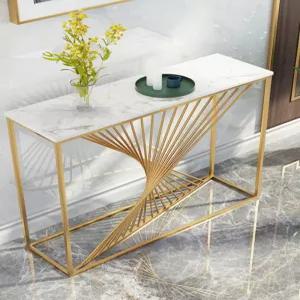 테이블 노르딕 대리석 현관 철제 티테이블 골드 커피