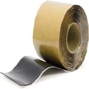 아쿠아스케이프 EPDM 라이너 심 커버 테이프 단면 6인치 x 25인치 프로 등급 블랙 22003