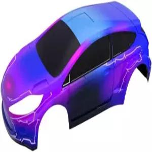 RIAARIO XTS080 1.2 MM 바디쉘 스티커 1 10 랠리카용 보라색