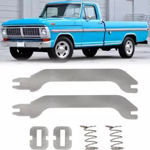 11인치 드럼 브레이크와 호환되는 포드 9인치 리어 액슬용 알파 라이더 주차 브레이크 스프레더 바 및 링크