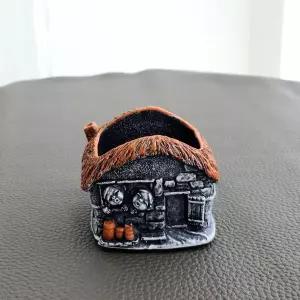 마블 디자인 다육이 미니 화분 인테리어 소품 8x7x7cm