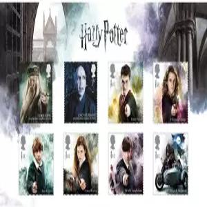 해리 포터 캐릭터 컬렉션 팩 로얄 메일 우표 2018