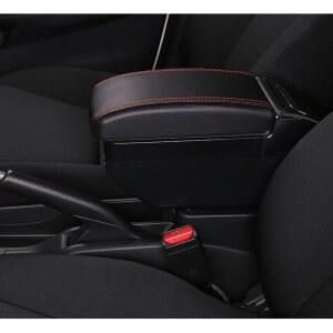 레이콘솔박스 차량 가죽 통료 자동차 컵홀더 팔걸이