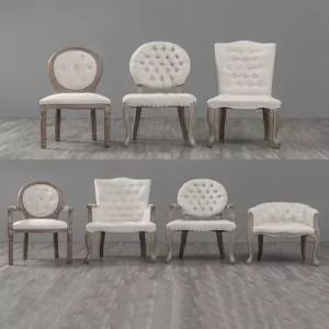 프렌치 식탁의자 북유럽 의자 식탁 별장 인테리어 체어