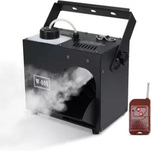 Haze Machine 800W 포그 머신 리모컨 및 DMX 제어 기능을 갖춘 Light Show DJ 클럽 연속 출력으로 할로윈