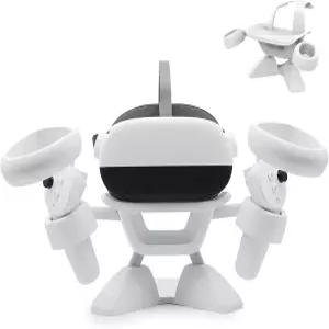 돌록스 VR 스탠드 헤드셋 디스플레이 홀더 스토리지 가상 현실 데스크톱 Oculus Quest 2 3 /3s Rift S 밸브