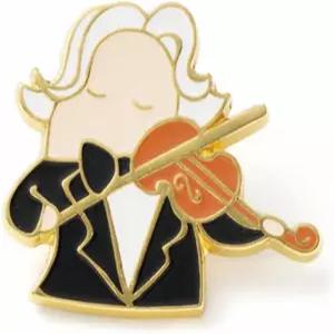 백팩 의류 모자 장식용 뮤지컬 에나멜 핀 음악 브로치 배지