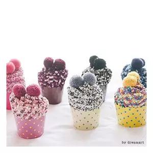 컵케이크 수면양말 겨울 어린이집 선물용 귀여운 양말