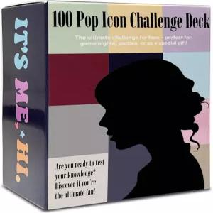 마법에 걸린 팝스타 카드 게임 궁극의 음악 애호가를 위한 테일러 100 질문 및 답변 기프트 상품 소녀